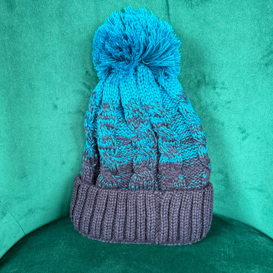 Teal Temptation Bobble Hat