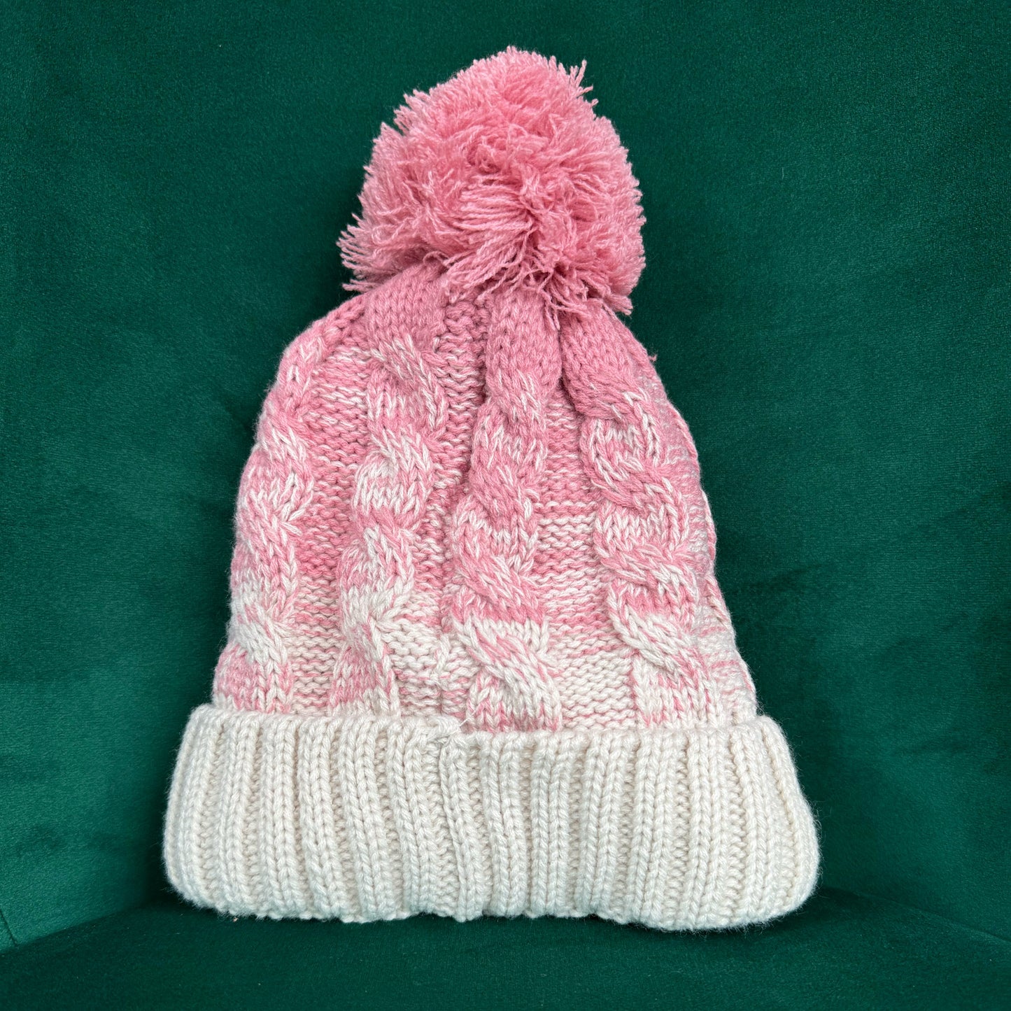 Pink Prosperity Bobble Hat