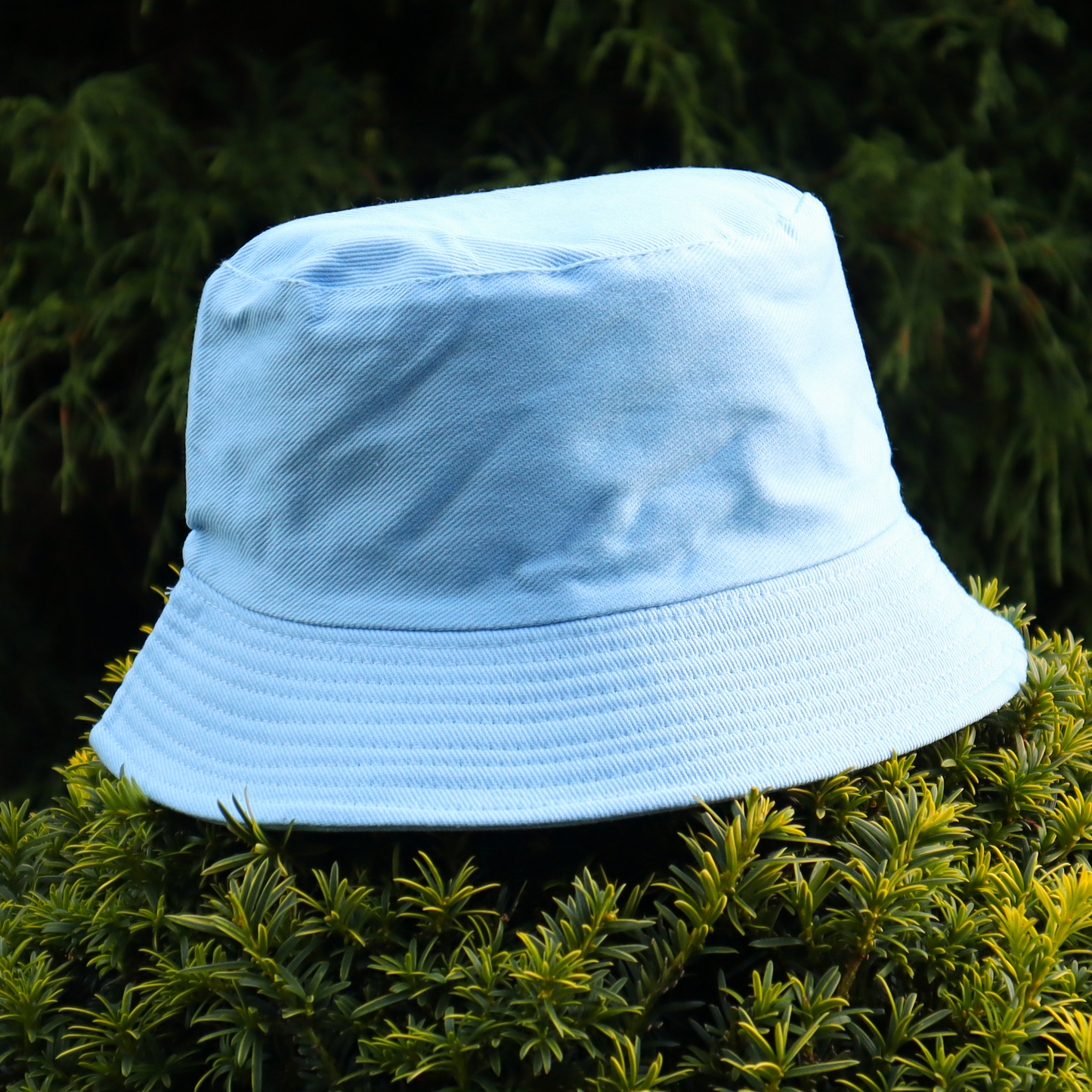 Just A Sky Blue Bucket Hat