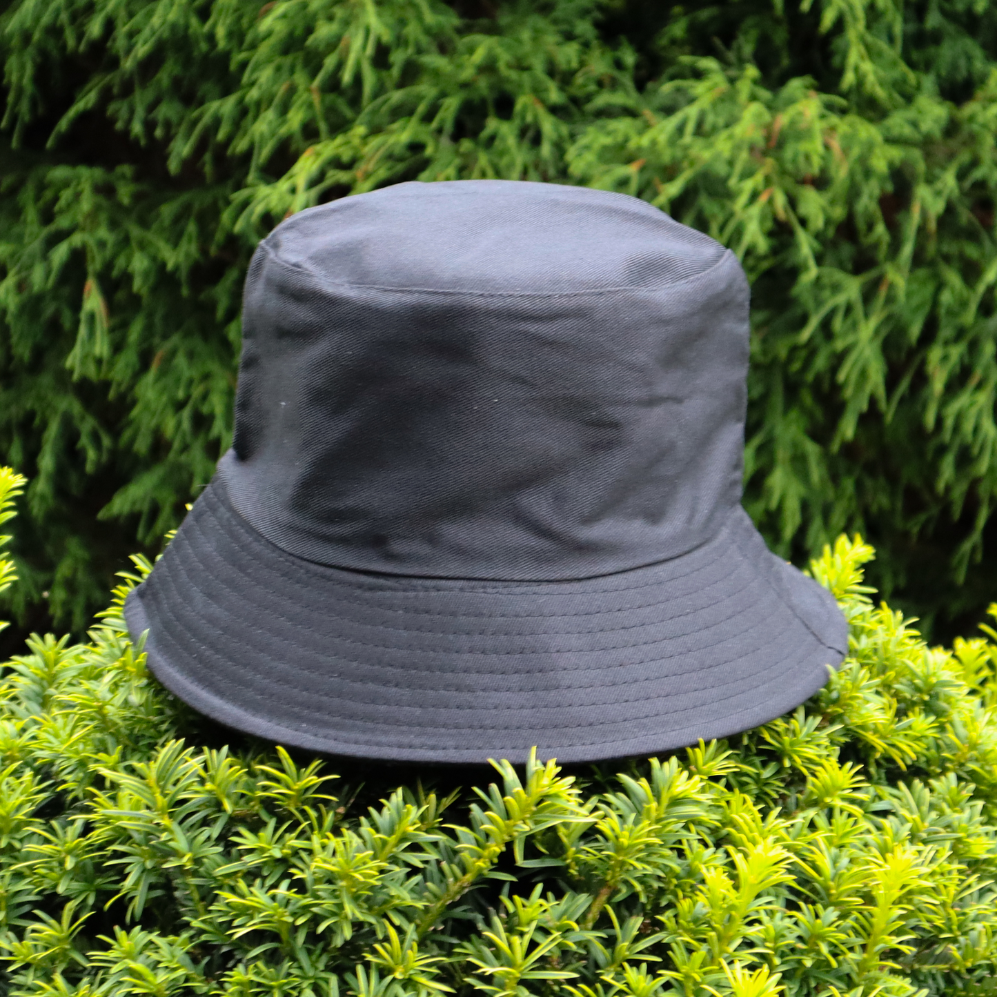 Just A Black Bucket Hat