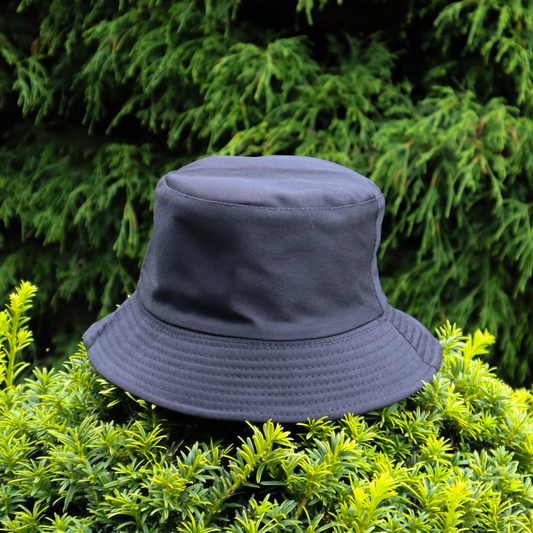 Just A Children's Black Bucket Hat