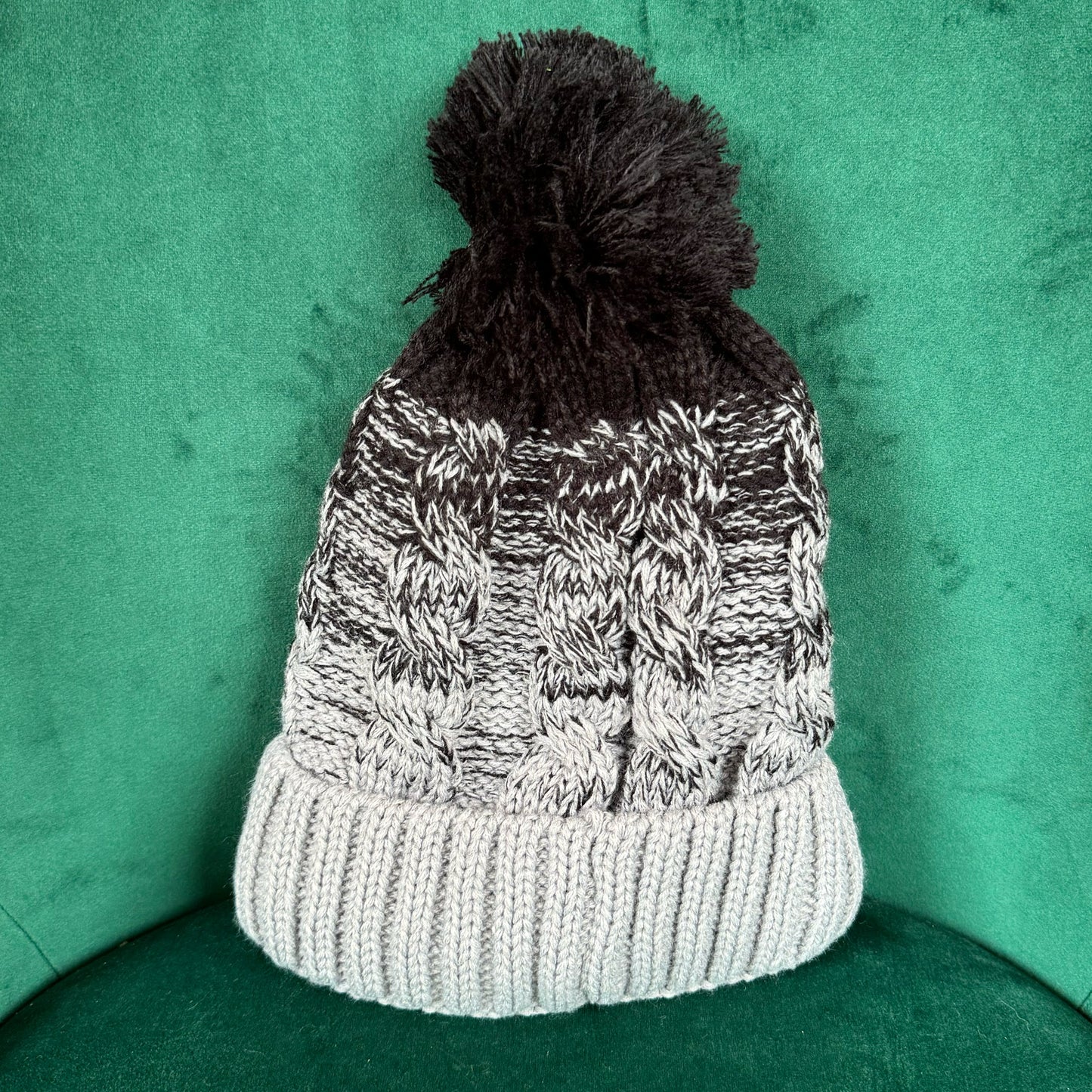 Black Bliss Bobble Hat