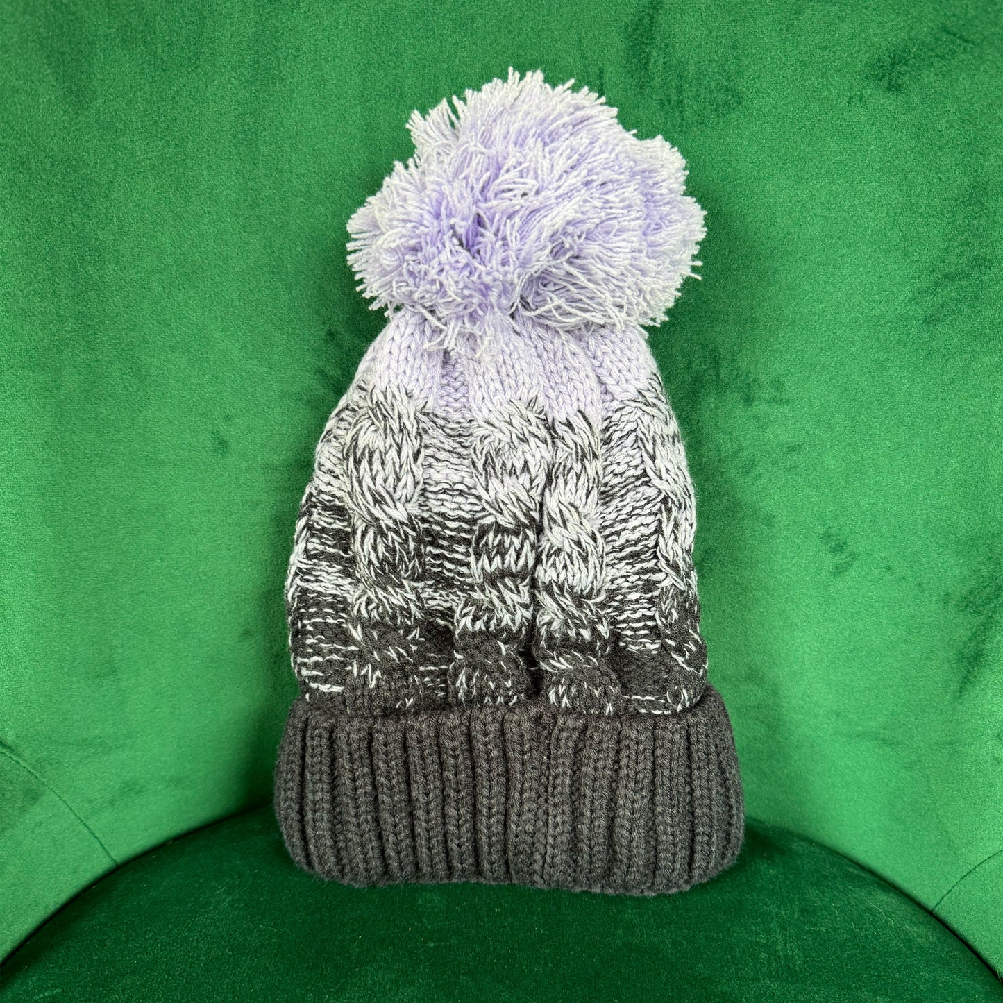 Purple Perfection Bobble Hat